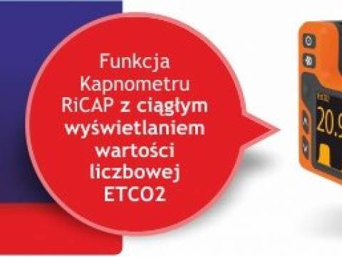 Nowość - Kapnograf EtC02 ZUG 